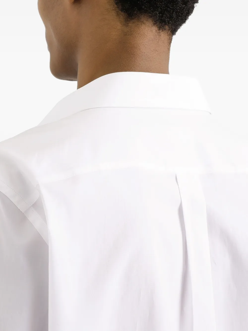 Dolce & Gabbana Popeline overhemd Wit