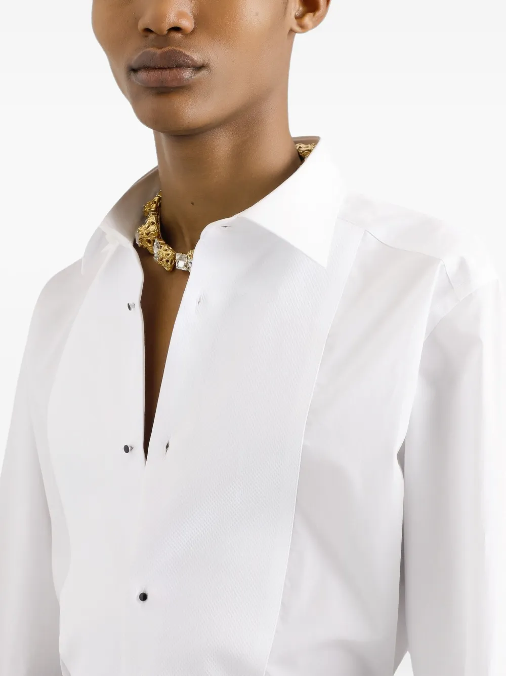 Dolce & Gabbana Popeline overhemd Wit