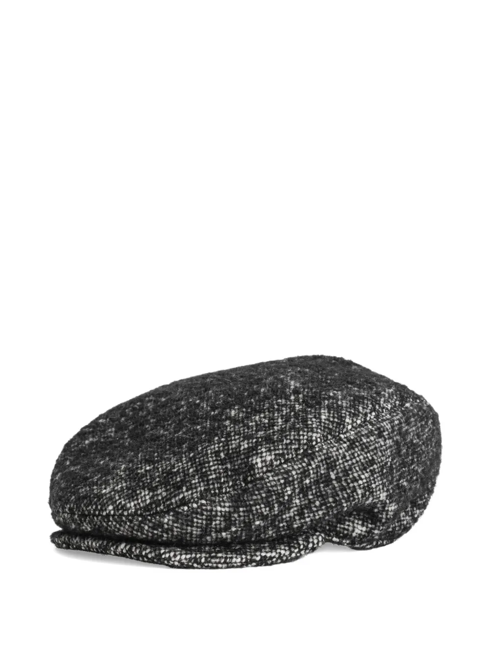 Dolce & Gabbana Tweed Hat In Black
