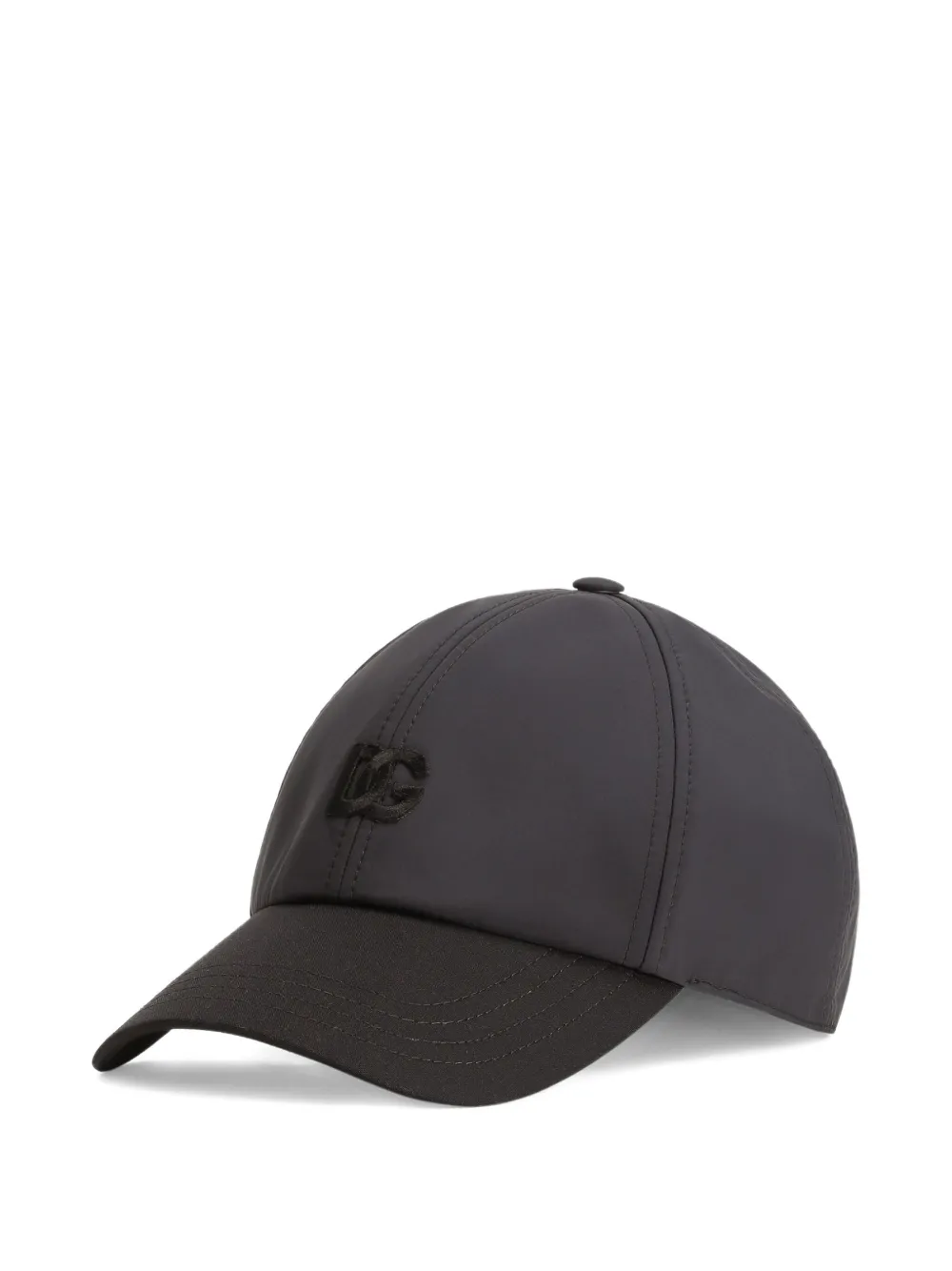 Dolce & Gabbana Honkbalpet met geborduurd logo Zwart