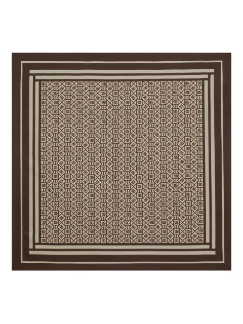 Dolce & Gabbana monogram-pattern silk scarf