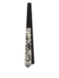 Dolce & Gabbana illustration-print tie - Black