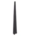 Dolce & Gabbana monogram-jacquard tie - Grey