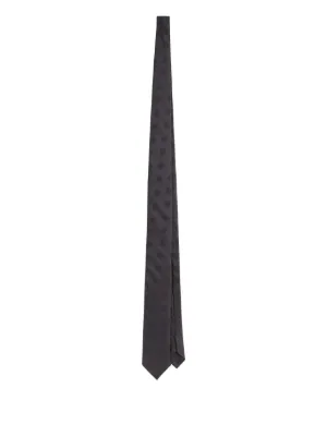 高評価！ DOLCE＆GABBANA ドルガバ 6cm ナロータイ BK ネクタイ 黒 小物
