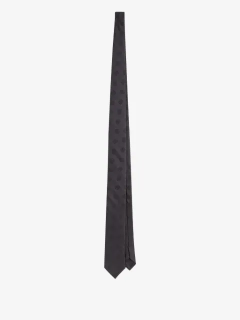 Dolce & Gabbana DC logo jacquard tie