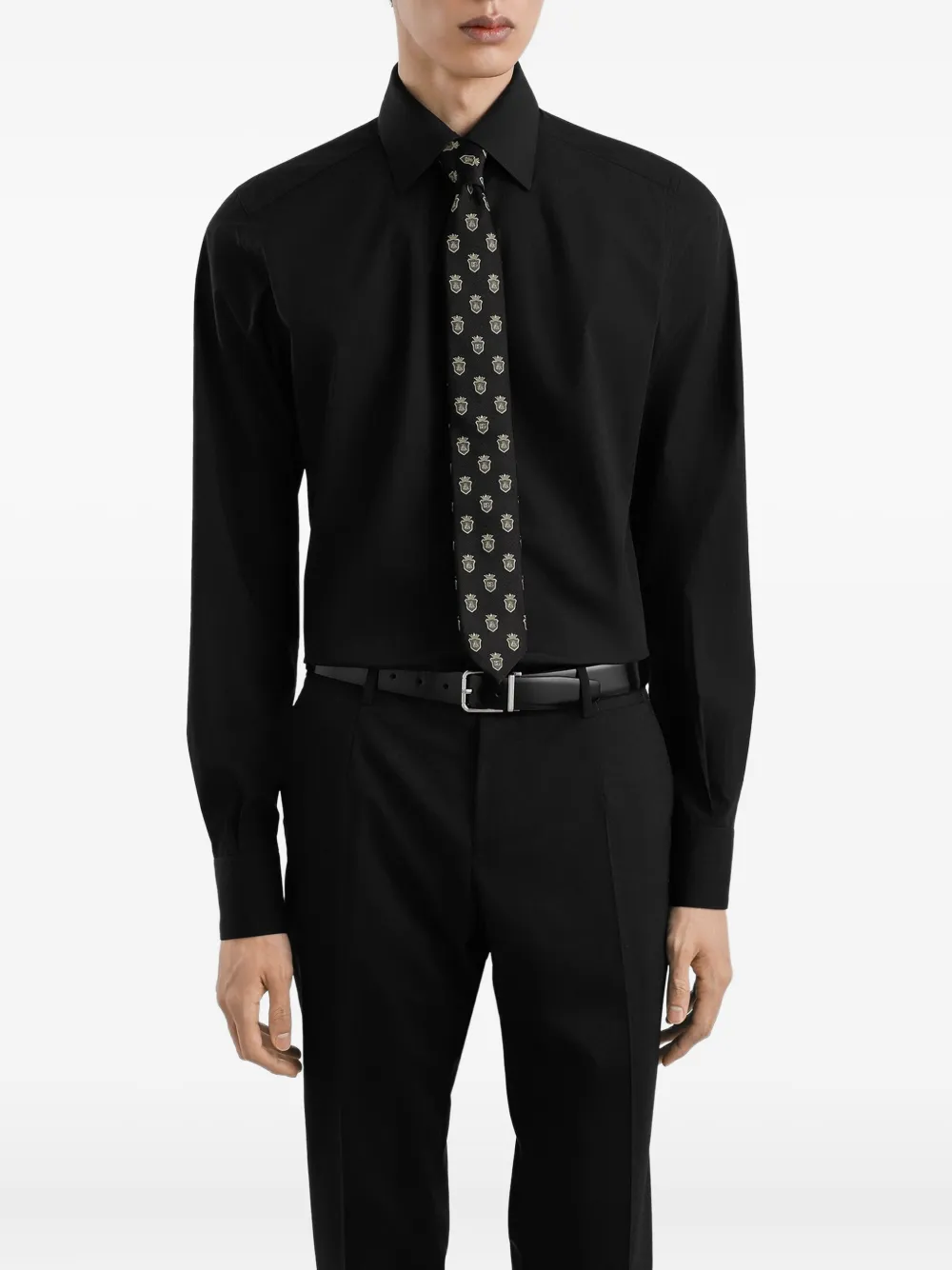 Dolce & Gabbana Zijden stropdas Zwart