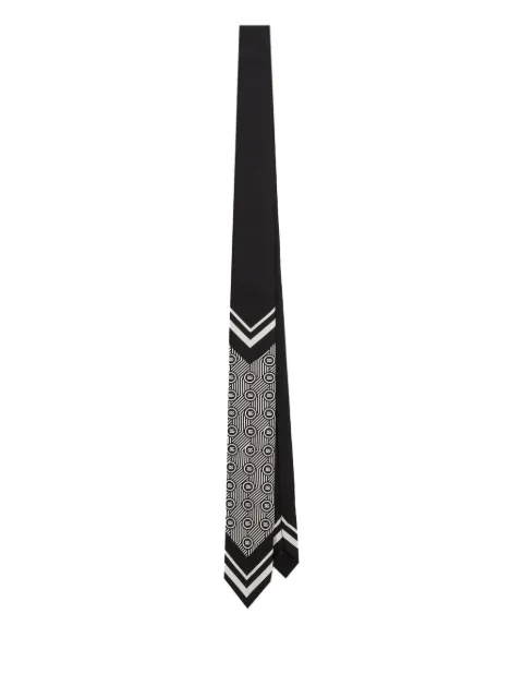 Dolce & Gabbana geometric-pattern silk tie