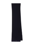 Dolce & Gabbana ribbed wool scarf - Blue