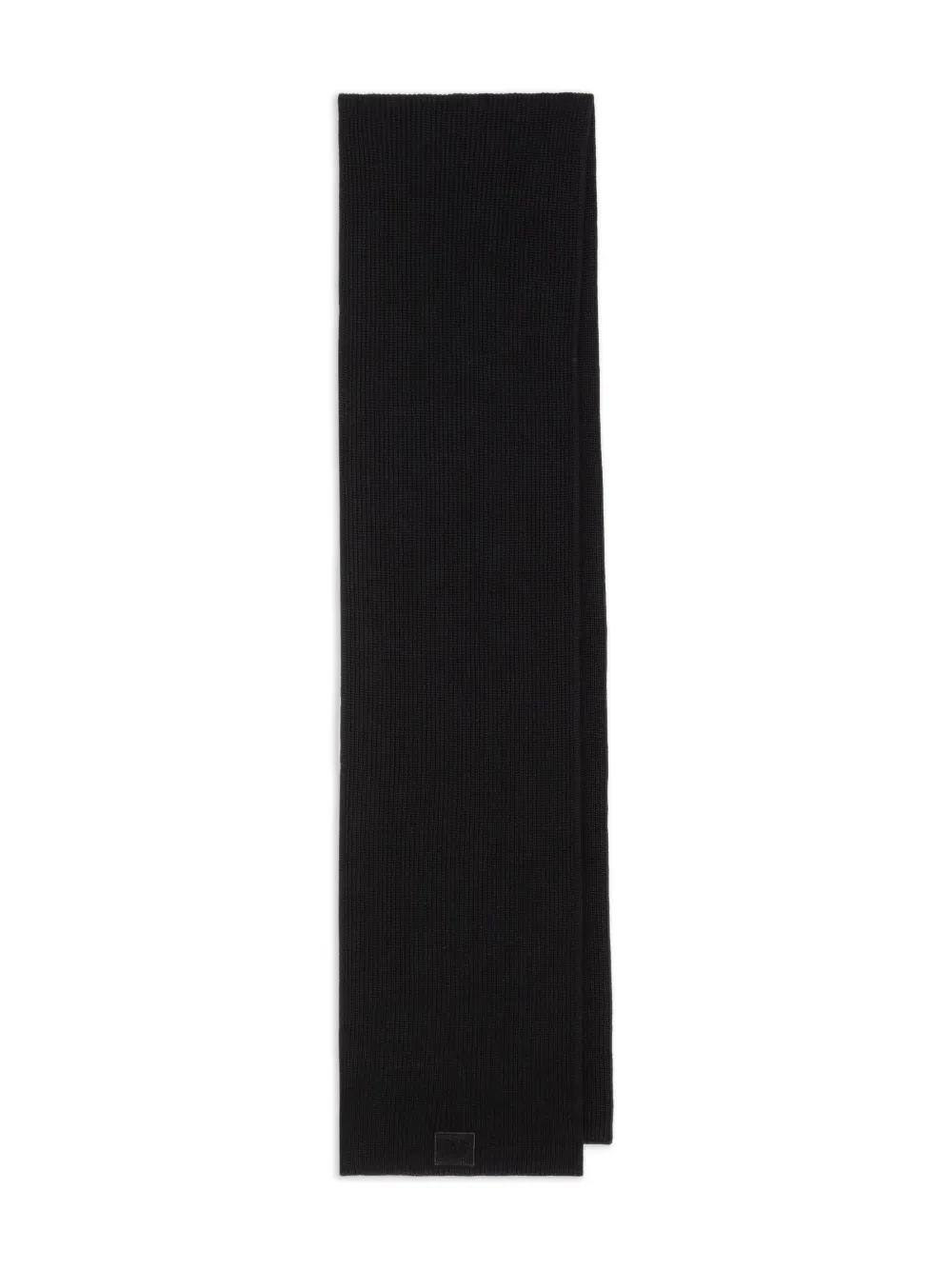 Dolce & Gabbana Ribgebreide sjaal Zwart