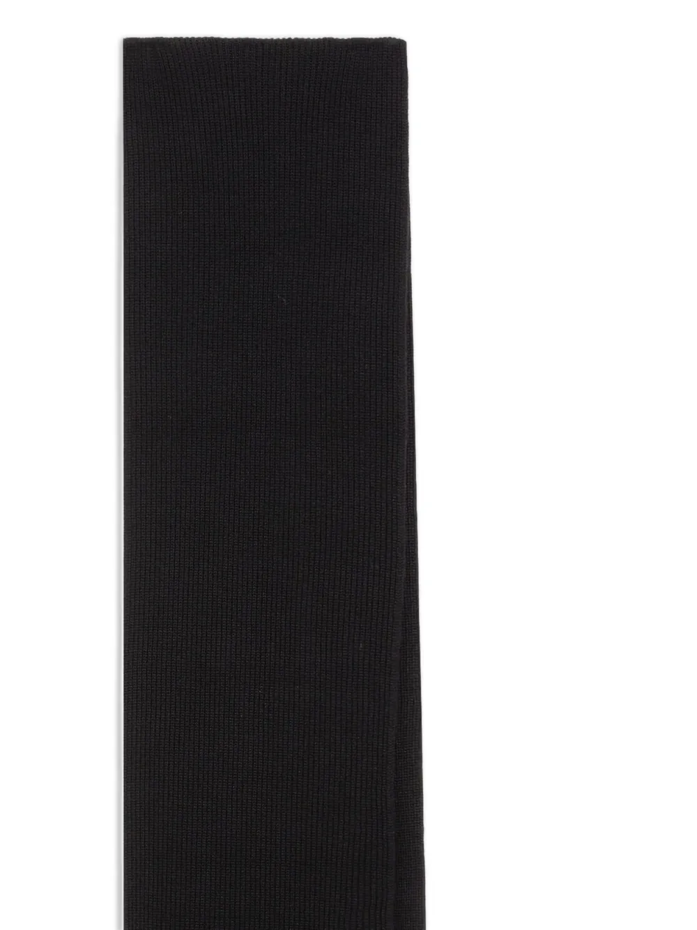 Dolce & Gabbana Ribgebreide sjaal - Zwart