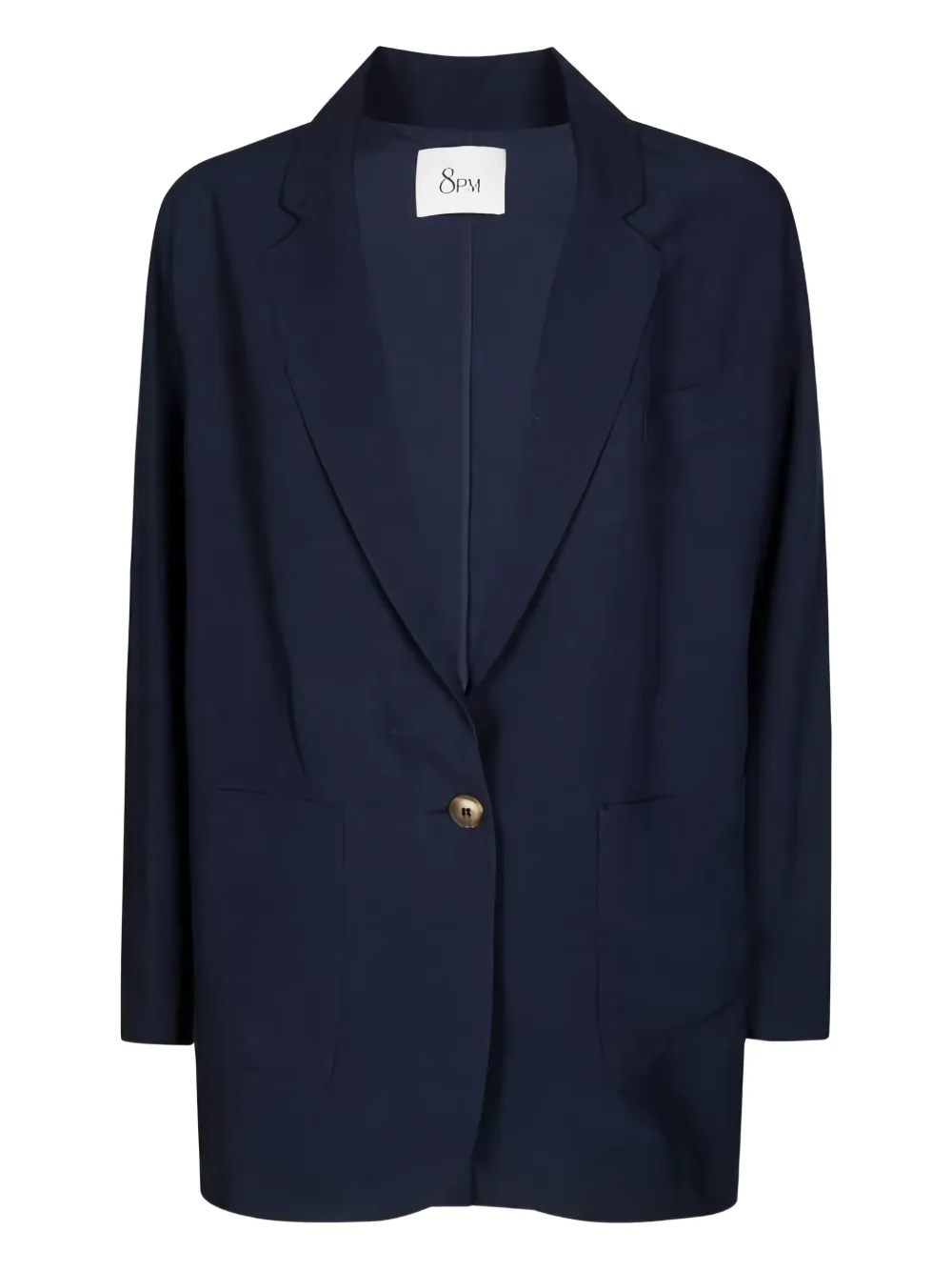 8pm blazer con botones | azul | Image 1