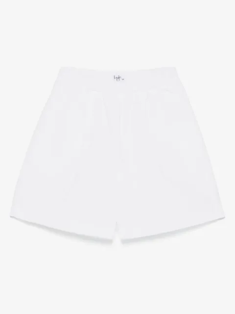 Il Gufo logo-tag shorts