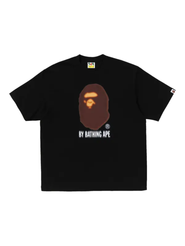A BATHING APE® ロゴ Tシャツ | ブラック | FARFETCH JP