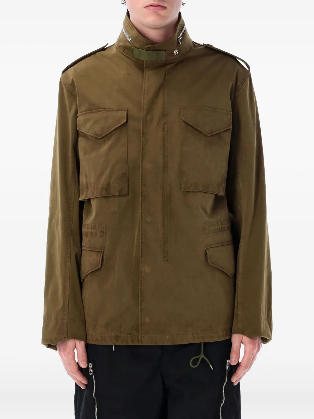 Ten C military-style utility jacket | vert | Image 1