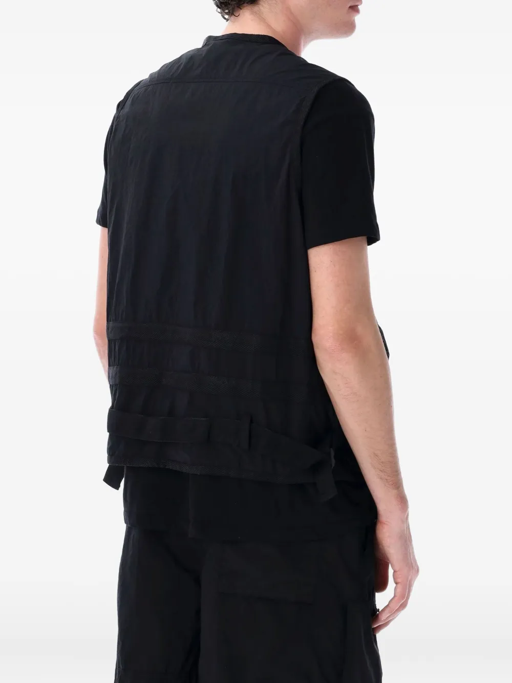 Ten C gilet double zippé à poches multiples | Gilets & vestons | Image 2