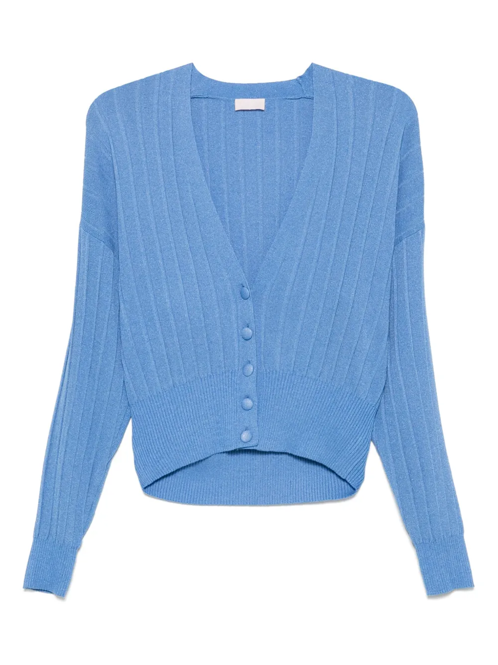 LIU JO cardigan à design nervuré | bleu | Image 1