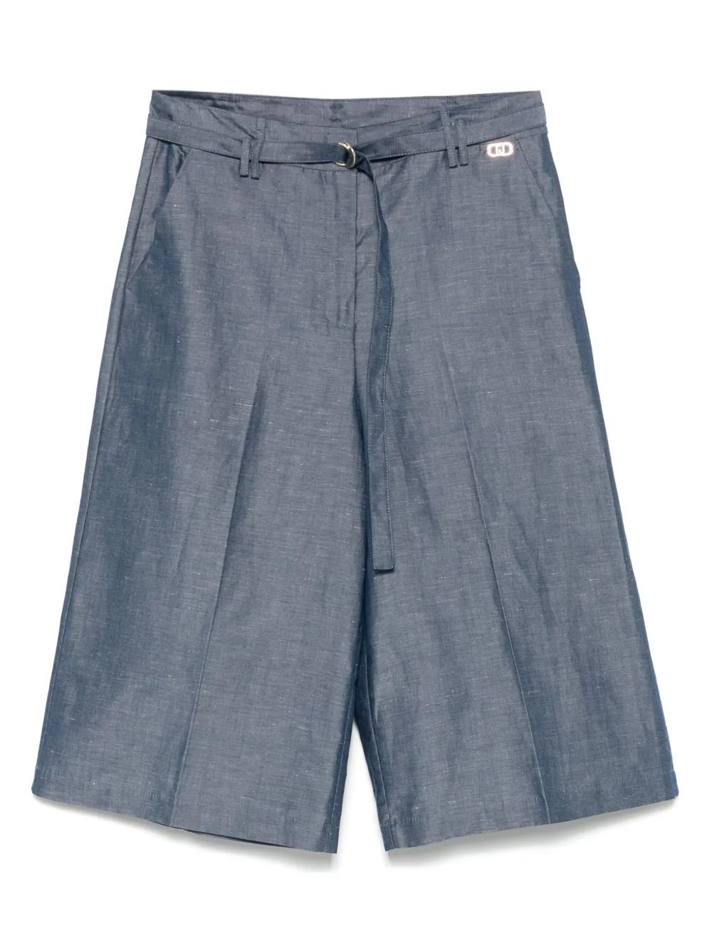 LIU JO shorts de tejido cambray | azul | Image 1
