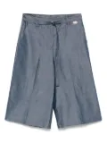 LIU JO chambray shorts - Blue