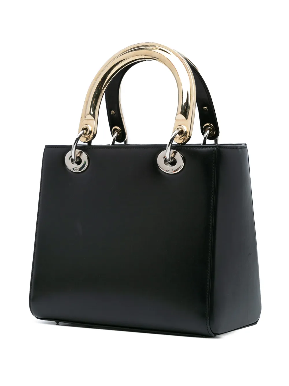 Christian Dior Pre-Owned شنطة 'ليدي ديور' متوسطة بحمالة كتف وزينة شارة جلد 2014 | كلاسيكيات | Image 2