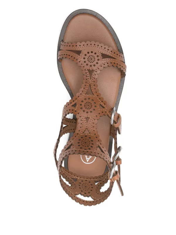 サンダル・ミュール ASH Women Sandals PAPRIKA 01 Brown Ash Paprika Sandals | Brown | FARFETCH