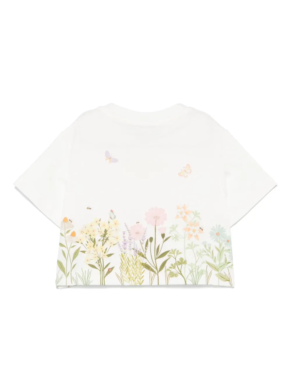 FENDI CROPPED T-SHIRT