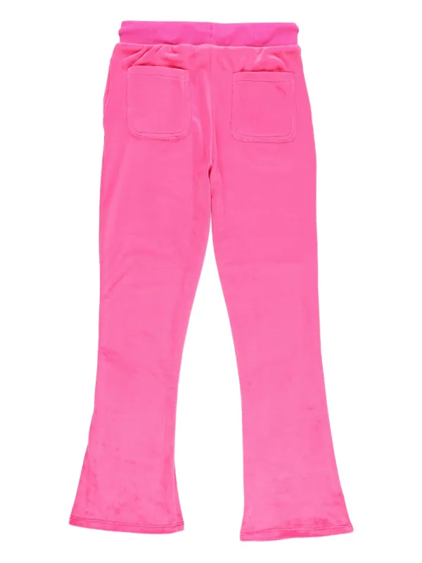 Juicy Couture Kids logo-studded Track Pants Pink FARFETCH ID