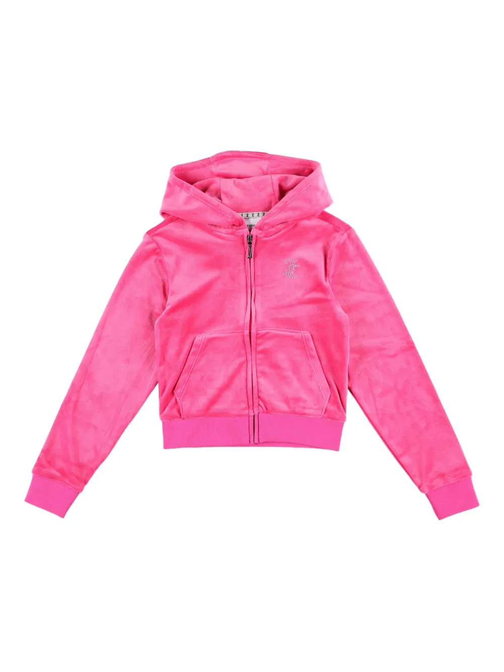 Juicy Couture Kids Hoodie met rits Roze