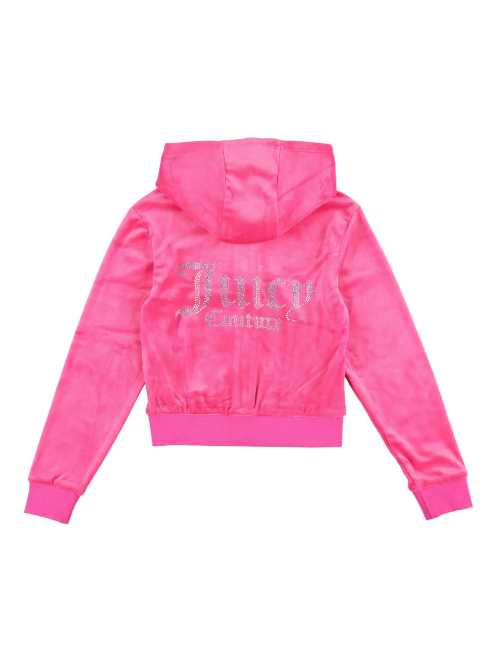 Juicy Couture Kids Hoodie met rits Roze