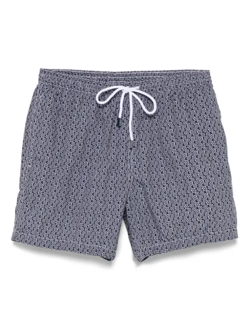 Short de bain à fleurs - Barba - Modalova