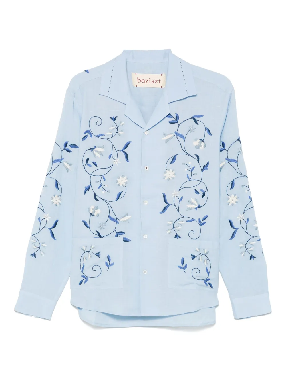 Baziszt camisa Lotus | azul | Image 1