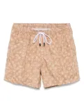 Barba geometric-print swim shorts - Neutrals