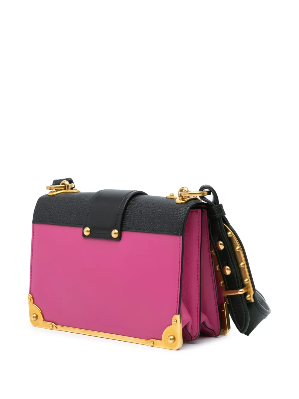 Prada Pre-Owned 2000-2024 Saffiano Trimmed City Calf Cahier crossbody bag | Pre-Owned | Image 2