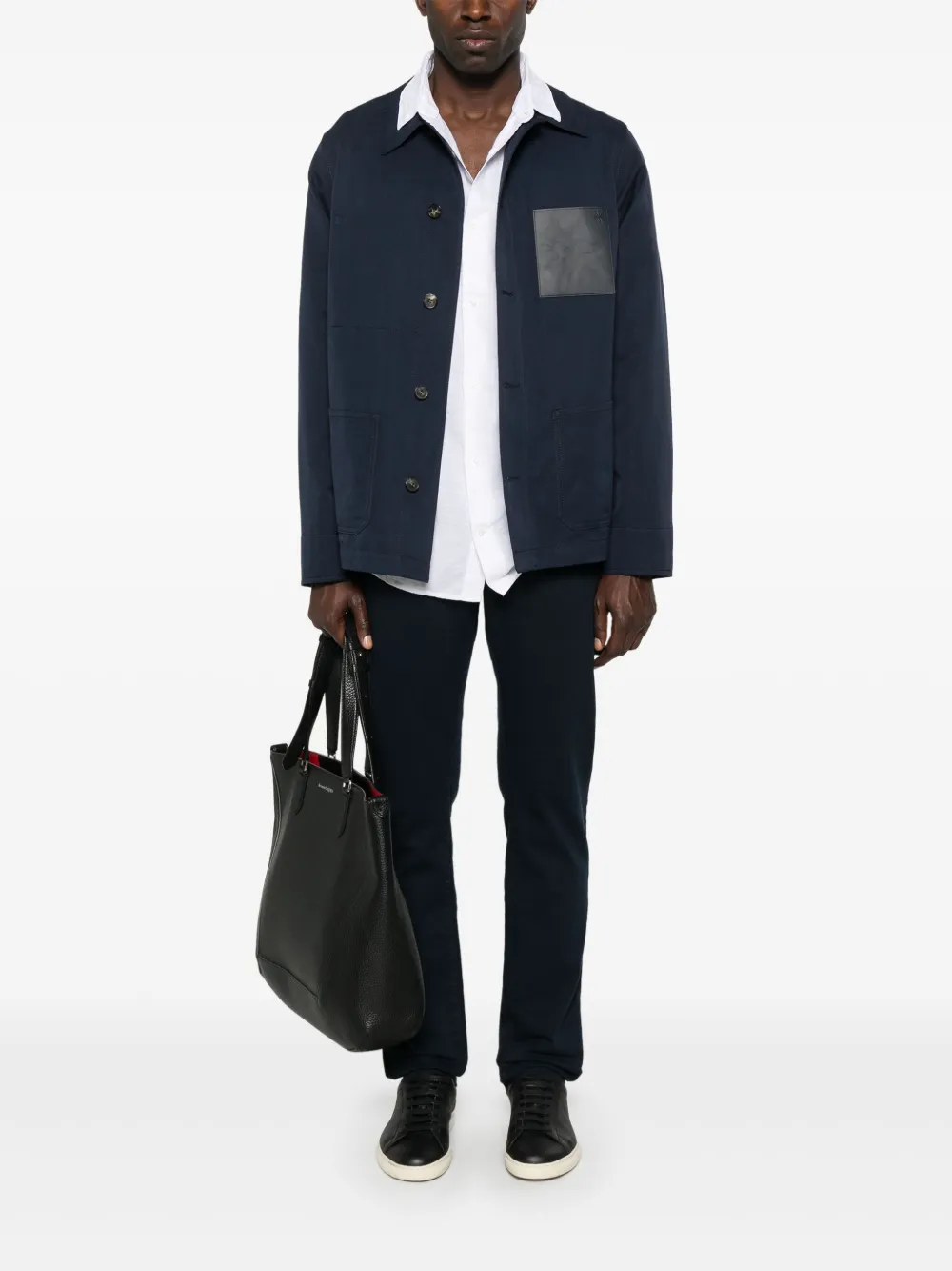 Calvin Klein cutaway-collar shirt | Image 2