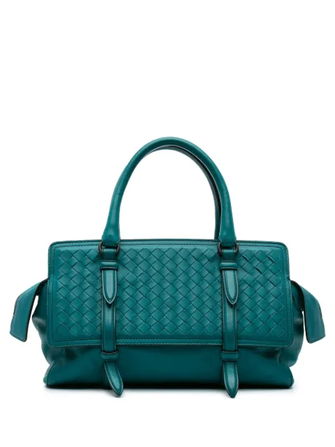 Bottega Veneta Pre-Owned 2012-2024 Nappa Intrecciato Monaco Bag handbag