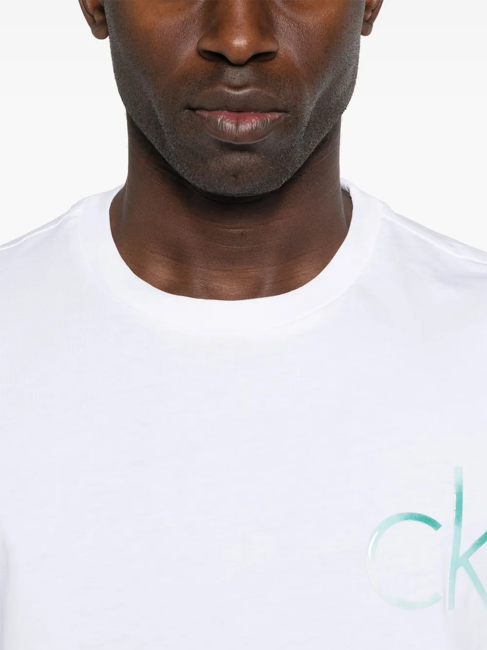 Calvin Klein T-shirt met logo Wit