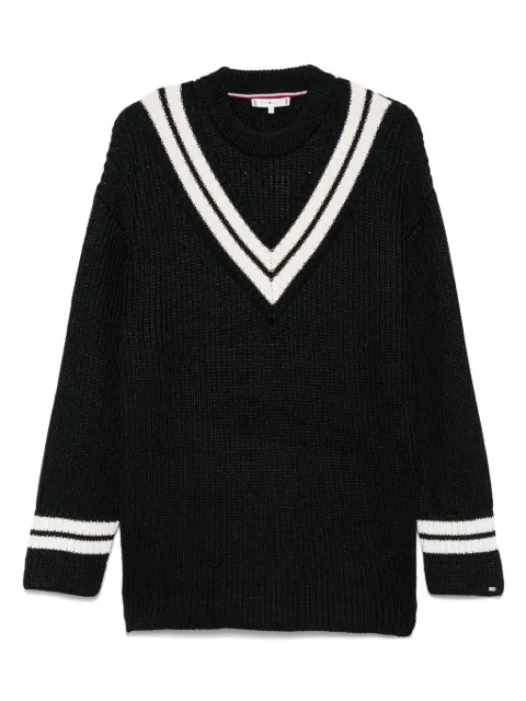 Tommy Hilfiger logo-plaque sweater