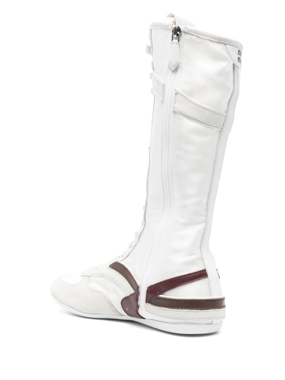 Miu panelled boots Wit
