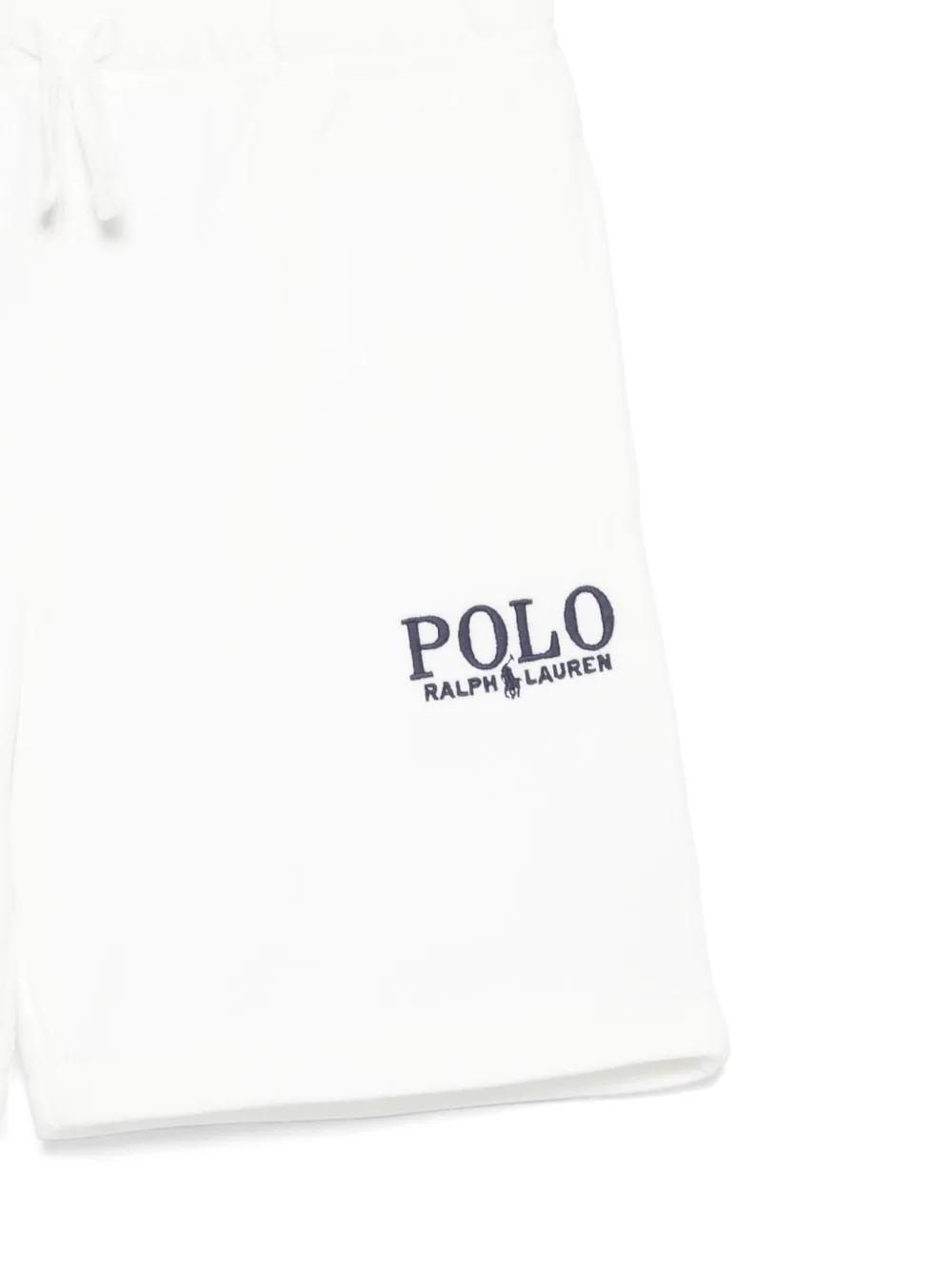 POLO RALPH LAUREN KIDS Shorts met geborduurd logo Wit