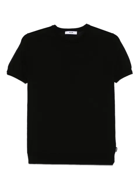 MSGM Kids playera de algodón