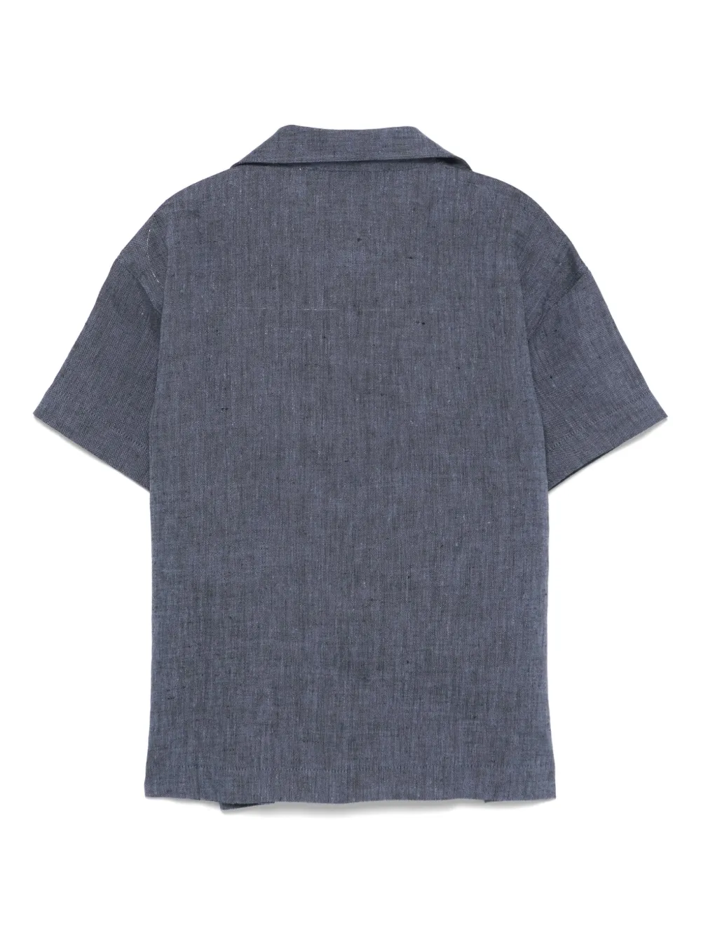 Emporio Armani Kids Shirt met geborduurd logo Blauw
