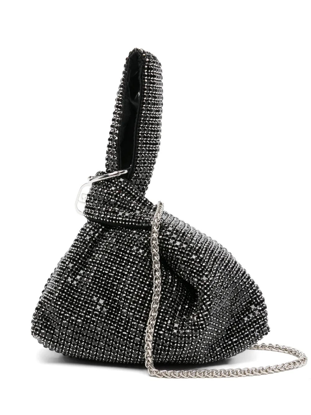 LIU JO crystal-embellished tote bag | Black | Image 1