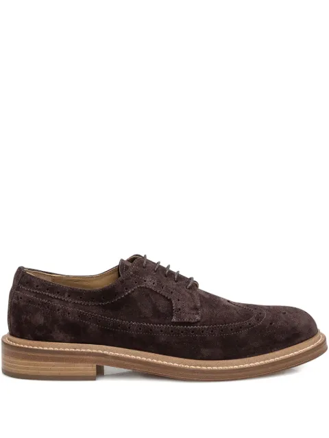 sturlini firenze zapatos derby de gamuza