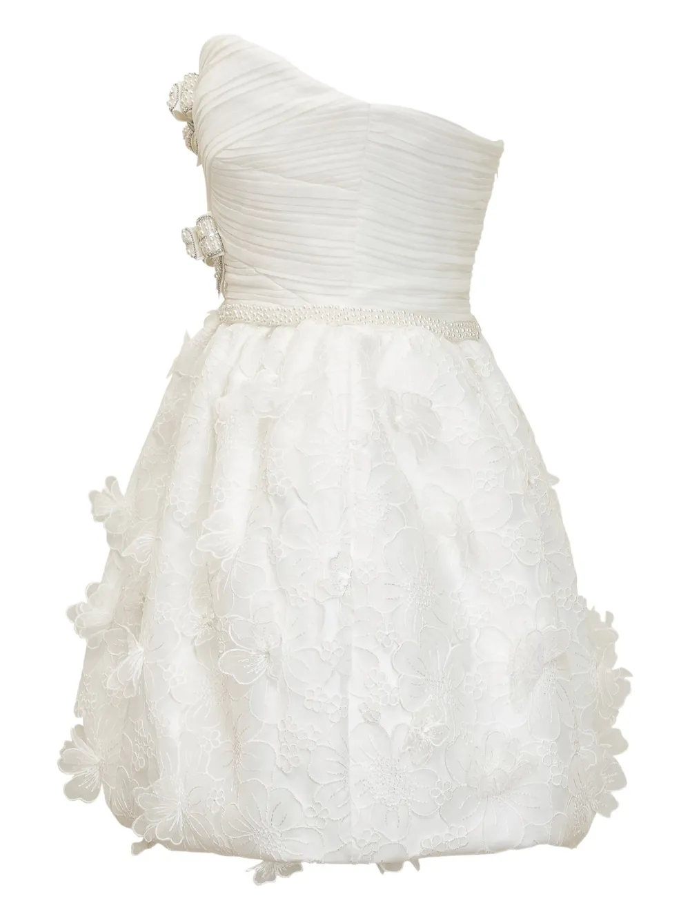 Self-Portrait Organza jurk Wit