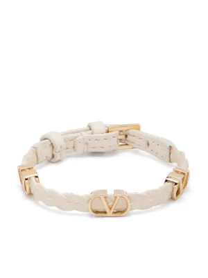 Valentino Garavani Vロゴ シグネチャー ブレスレット | ピンク