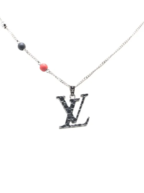Collier Yayoi Kusama LV Iconic Infinity Dots à pendentif en plaqué (2022) - Louis Vuitton Pre-Owned - Modalova