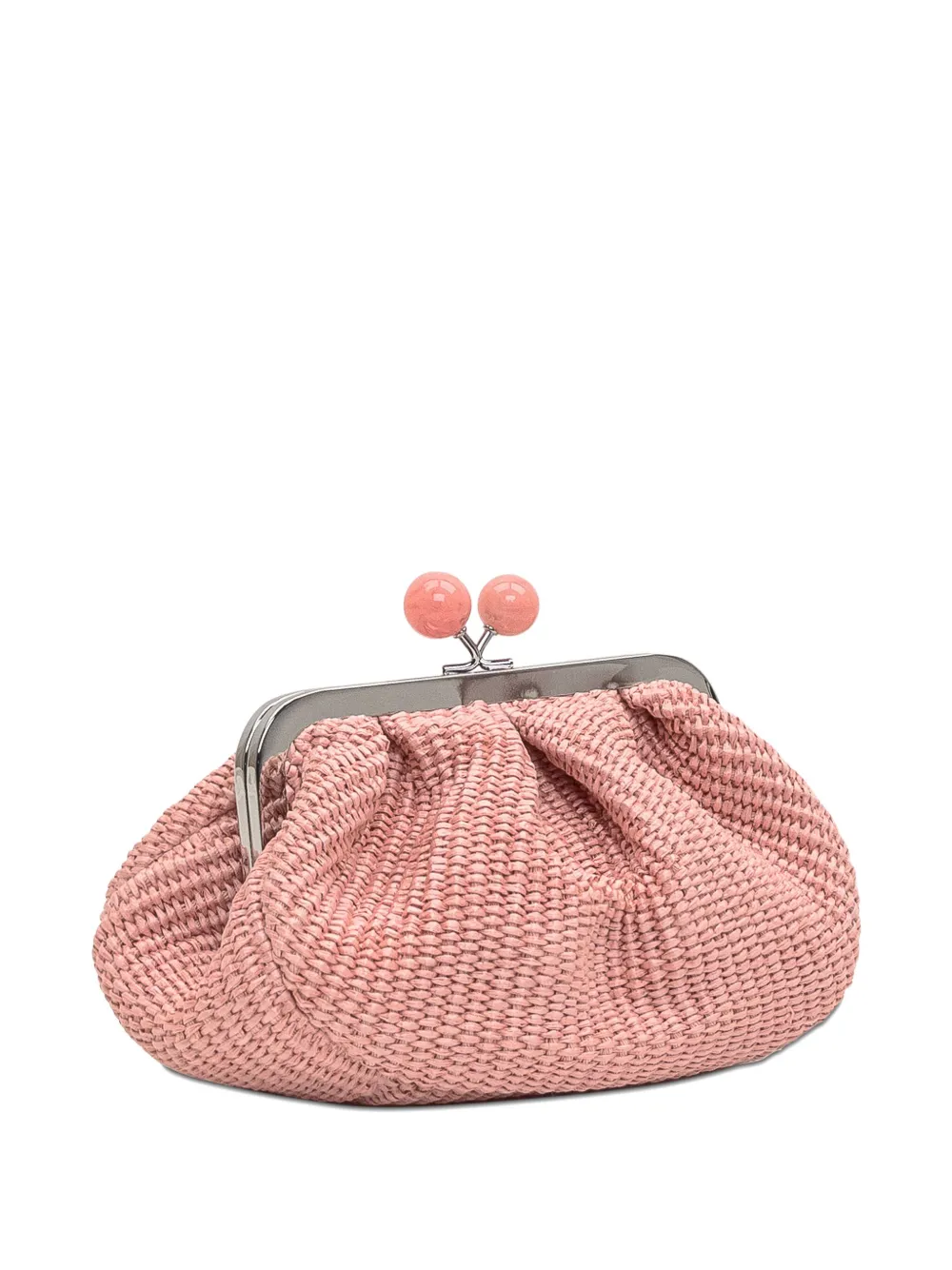 Weekend Max Mara Pasticcino Clutch Bag In 粉色
