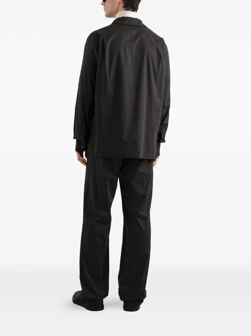 Dolce & Gabbana Overhemd met stippen Zwart