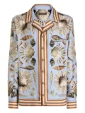 Dolce & Gabbana shell-print shirt - Blue