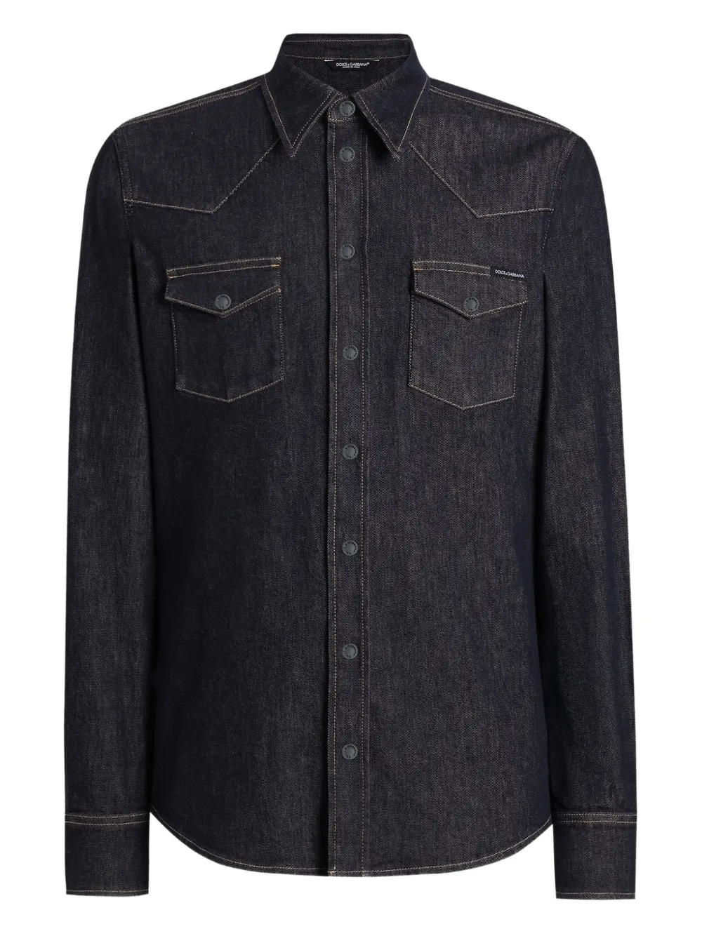 Dolce & Gabbana Denim overhemd Blauw