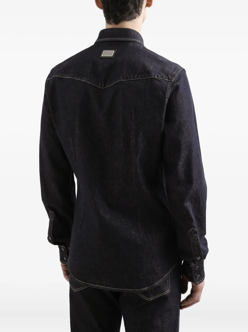 Dolce & Gabbana Denim overhemd Blauw